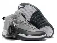 jordan 12 air chaussure hommes nouveau 2019U mode exquis new gray noir